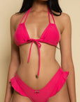 Montce - Raspberry Kelly Bikini Bottom -