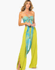 JBQ - Olivia Top - Green/Blue -