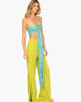 JBQ - Olivia Top - Green/Blue -