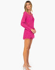 JBQ - Emerson Blazer - Fuchsia -
