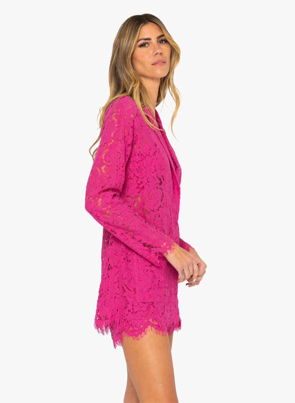 JBQ - Emerson Blazer - Fuchsia -