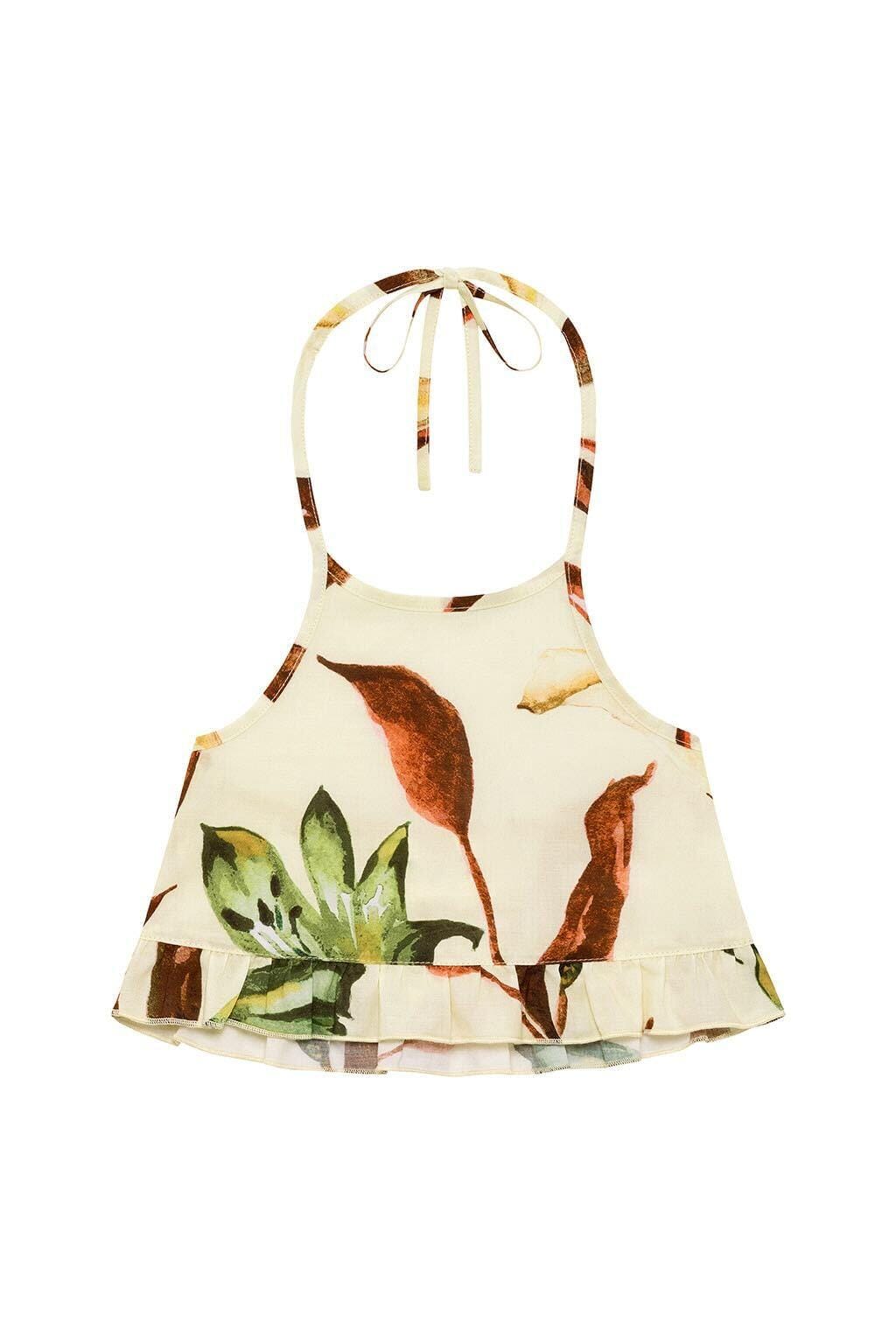 Montce - Rooted Floral Mini Brooklyn Top -