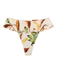 Montce - Rooted Floral Tamarindo Ruffle Bikini Bottom -
