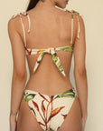 Montce - Rooted Floral Added Coverage Lulu Bikini Bottom -