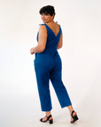 Loup - Slate Tie Strap Coveralls - Royal -