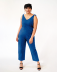 Loup - Slate Tie Strap Coveralls - Royal -