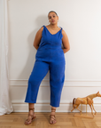 Loup - Slate Tie Strap Coveralls - Royal -
