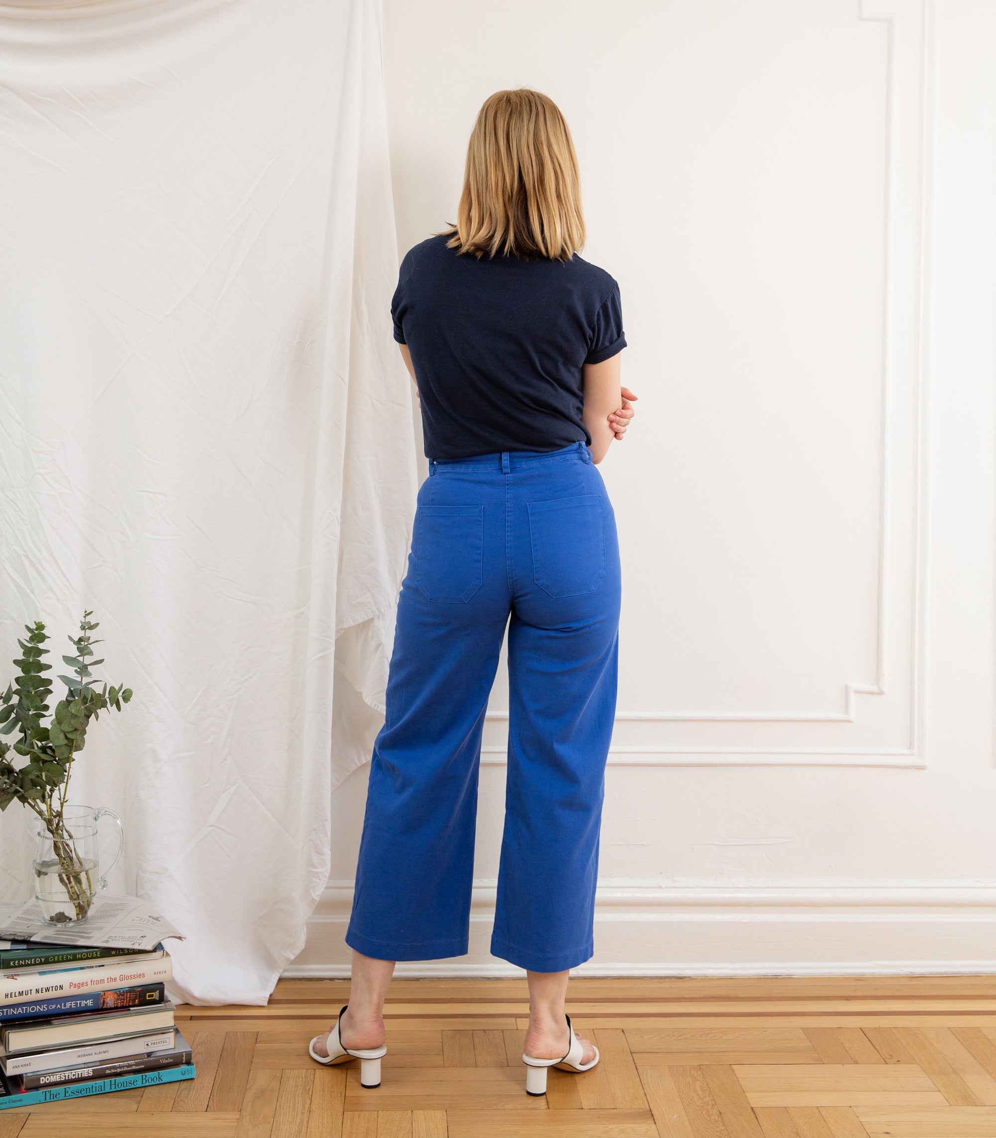 Simone Pants in Royal Blue | LOUP