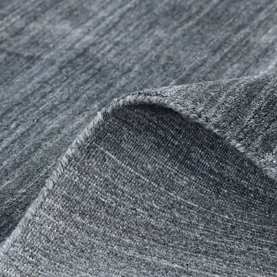 Solo Rugs - Harbor Hand Loomed Contemporary Solid Area Rug -