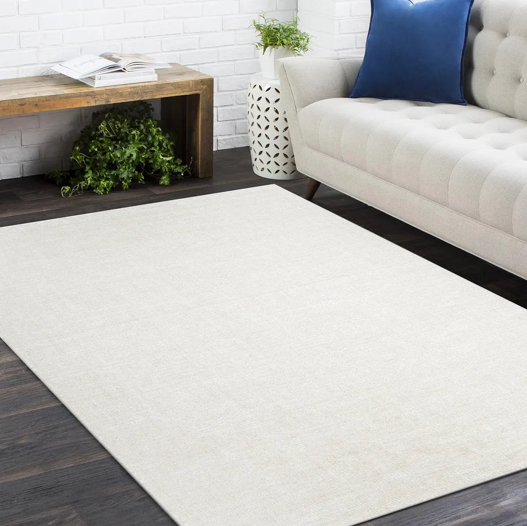 Solo Rugs - Cordi Hand Loomed Contemporary Solid Area Rug -