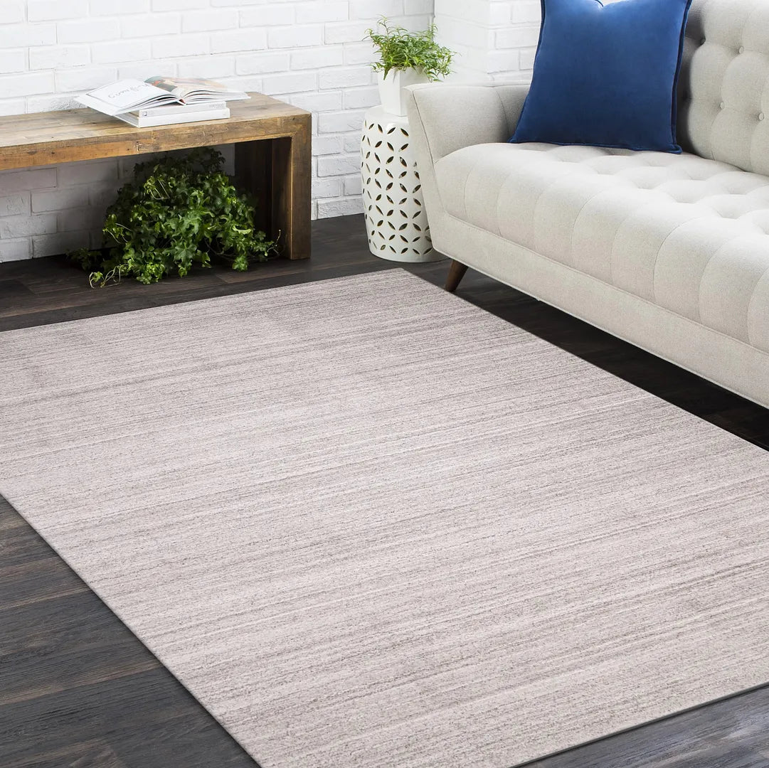 Solo Rugs - Halsey Hand-Knotted Contemporary Solid Area Rug -