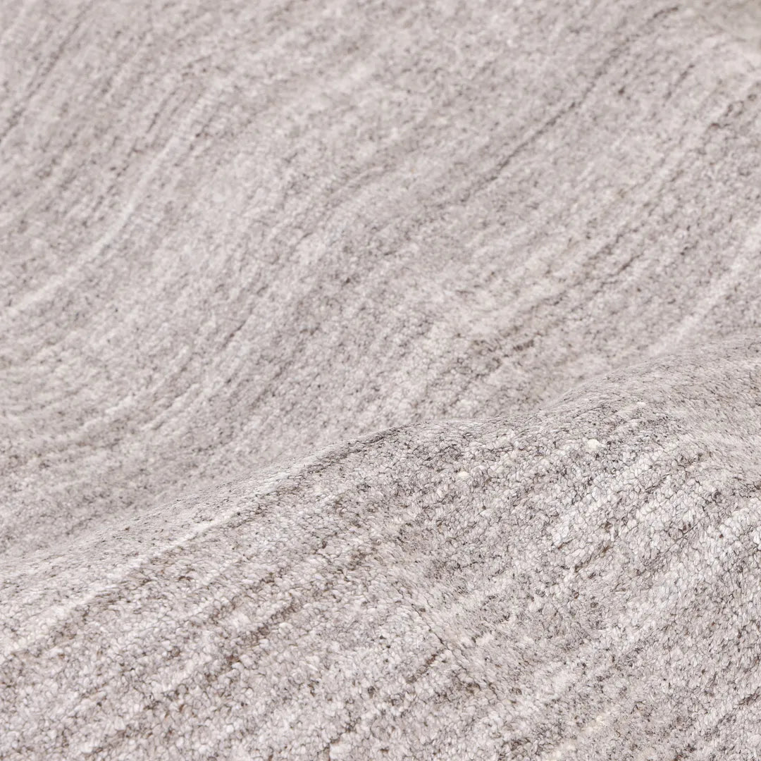 Solo Rugs - Halsey Hand-Knotted Contemporary Solid Area Rug -