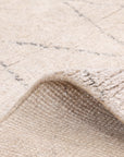 Solo Rugs - Shaggy Moroccan Hand-Knotted Bohemian Area Rug -