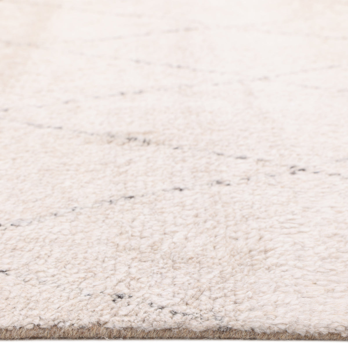 Solo Rugs - Shaggy Moroccan Hand-Knotted Bohemian Area Rug -