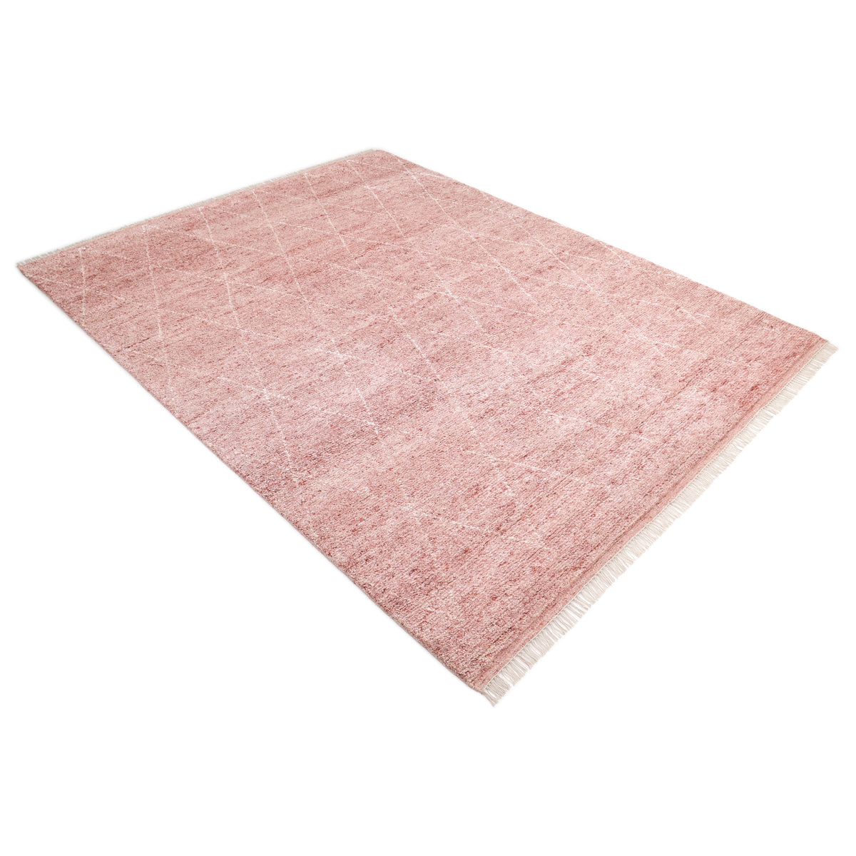 Solo Rugs - Shaggy Moroccan Hand-Knotted Bohemian Area Rug -
