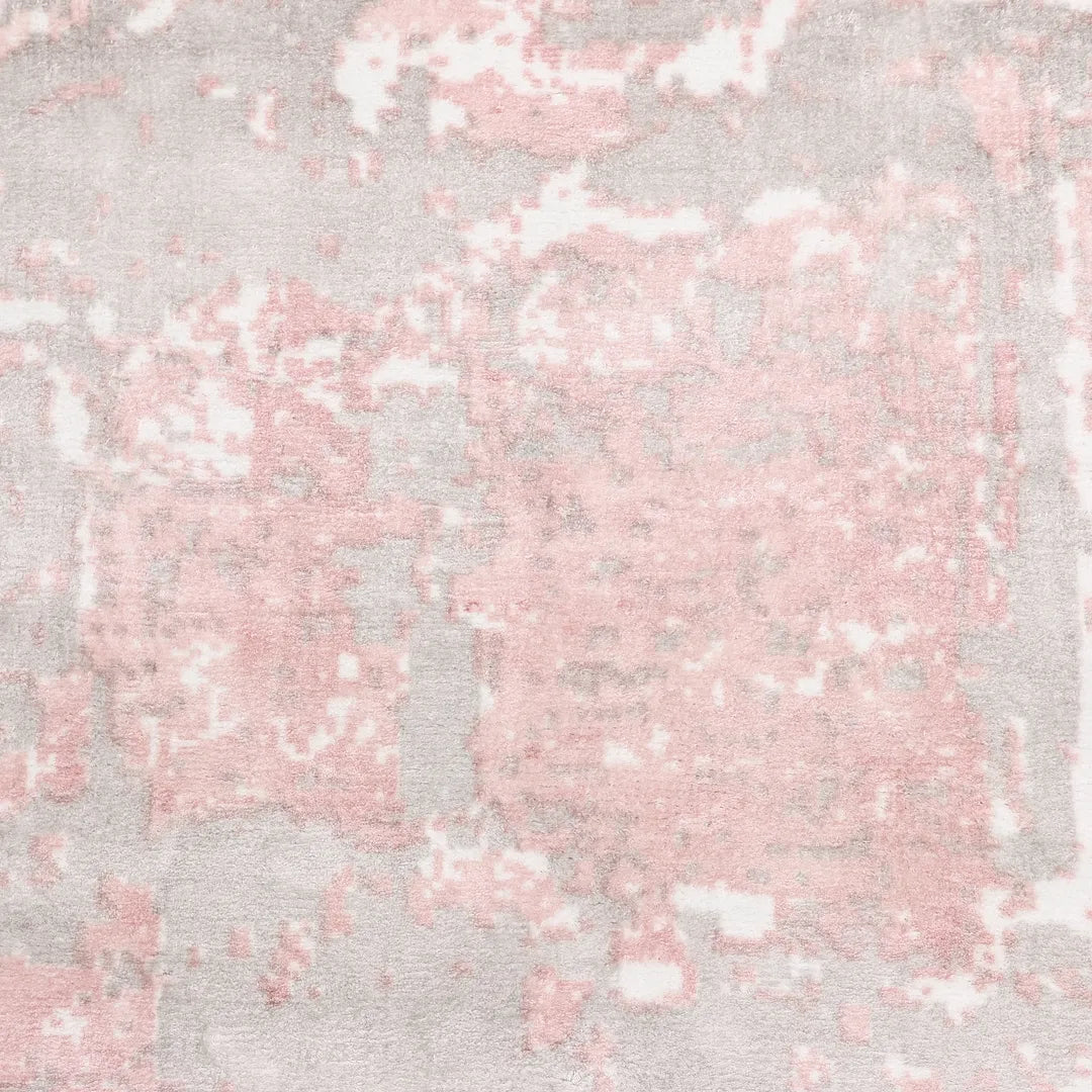 Solo Rugs - Blush Hand Loomed Contemporary Abstract Area Rug -