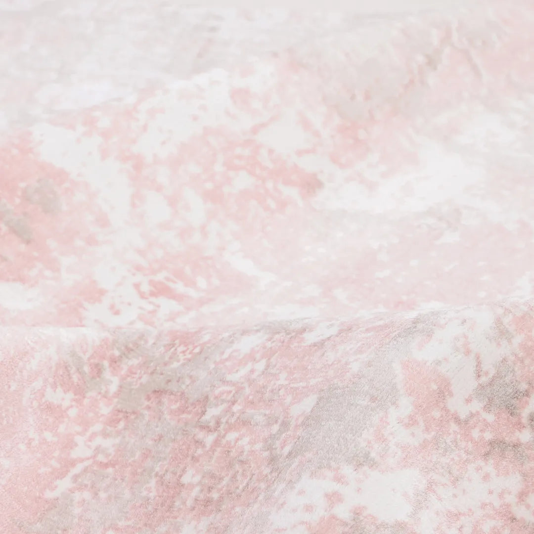 Solo Rugs - Blush Hand Loomed Contemporary Abstract Area Rug -