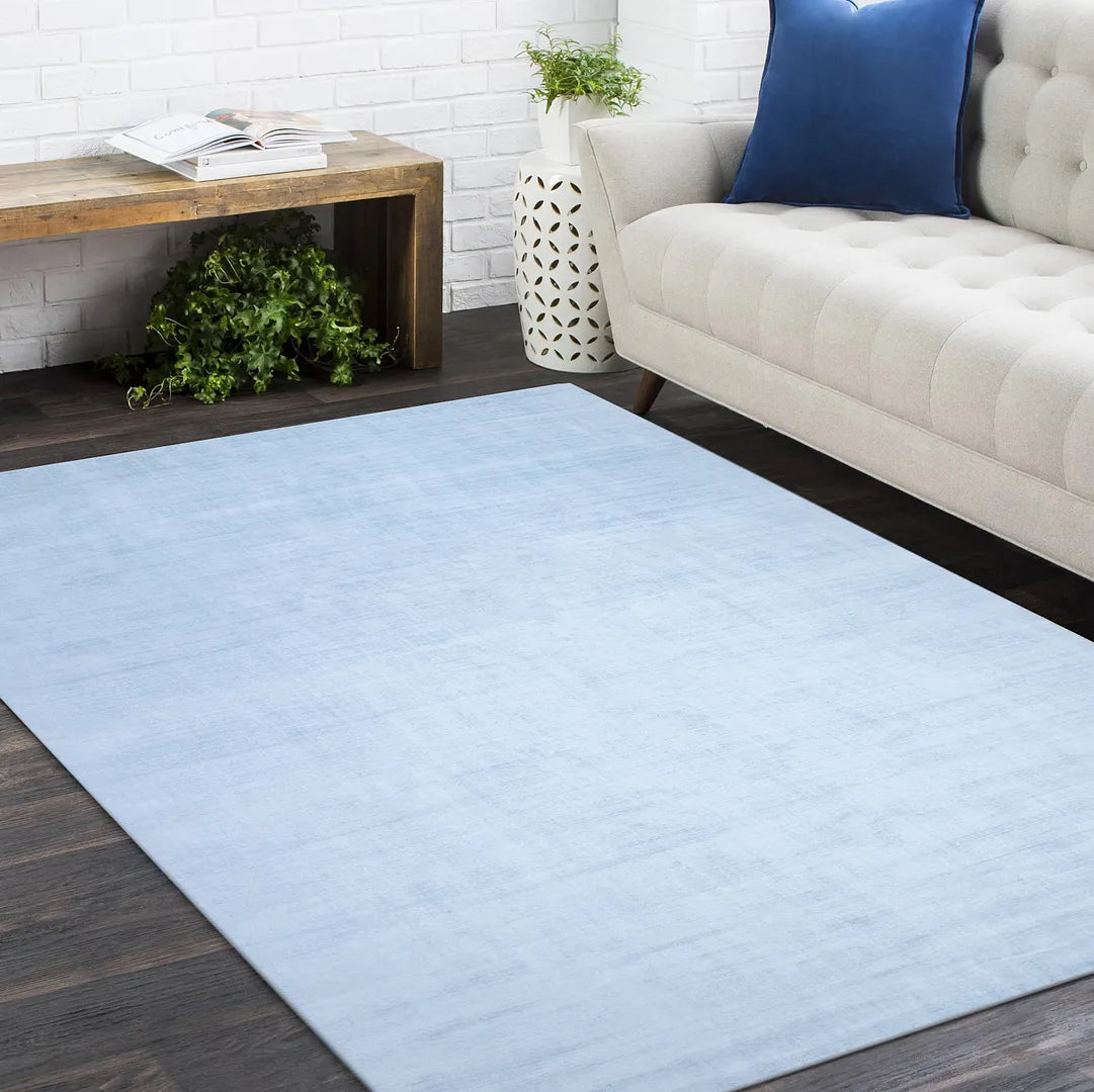 Solo Rugs - Milo Hand Loomed Contemporary Solid Area Rug -
