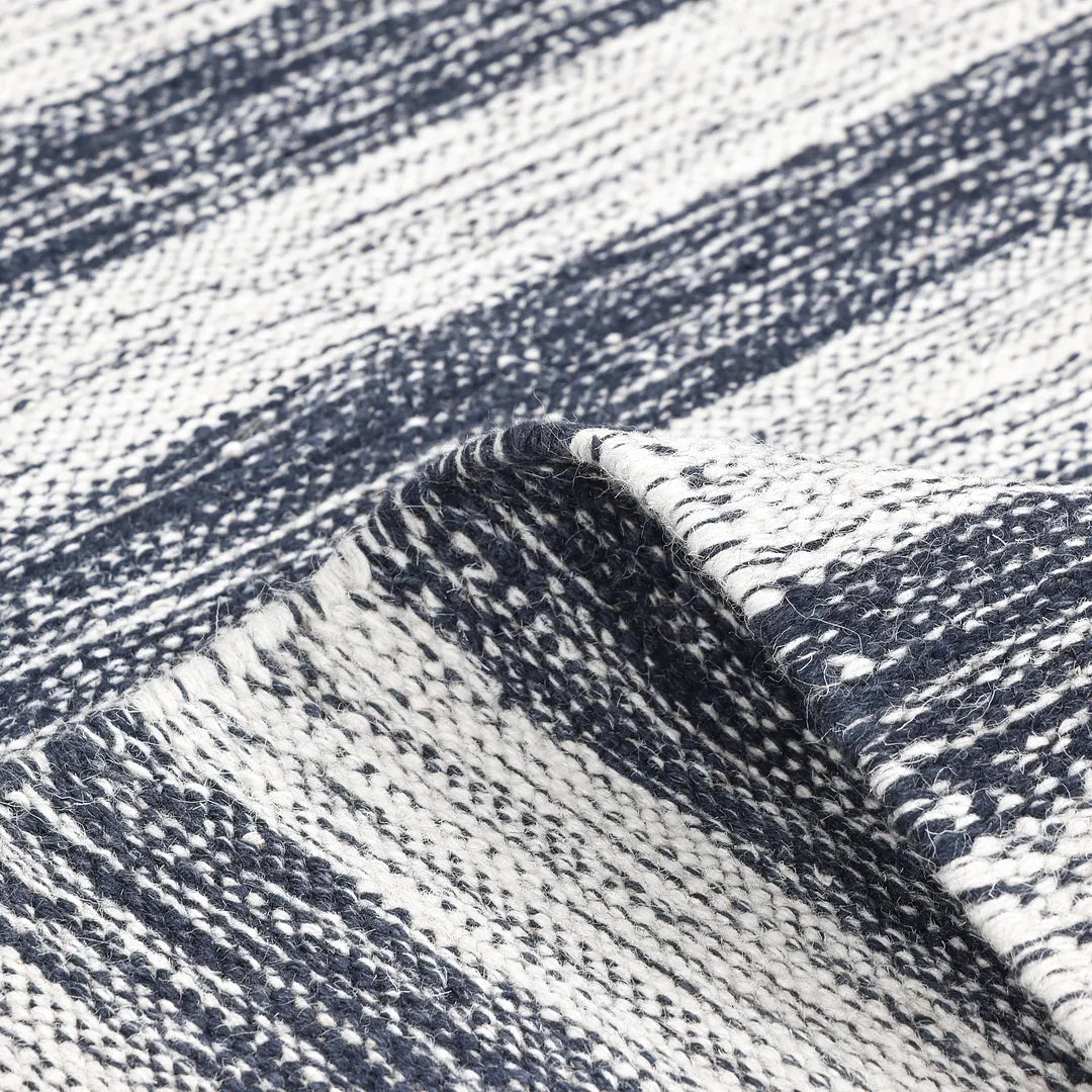 Solo Rugs - Louella Hand Woven Contemporary Flatweave Area Rug -