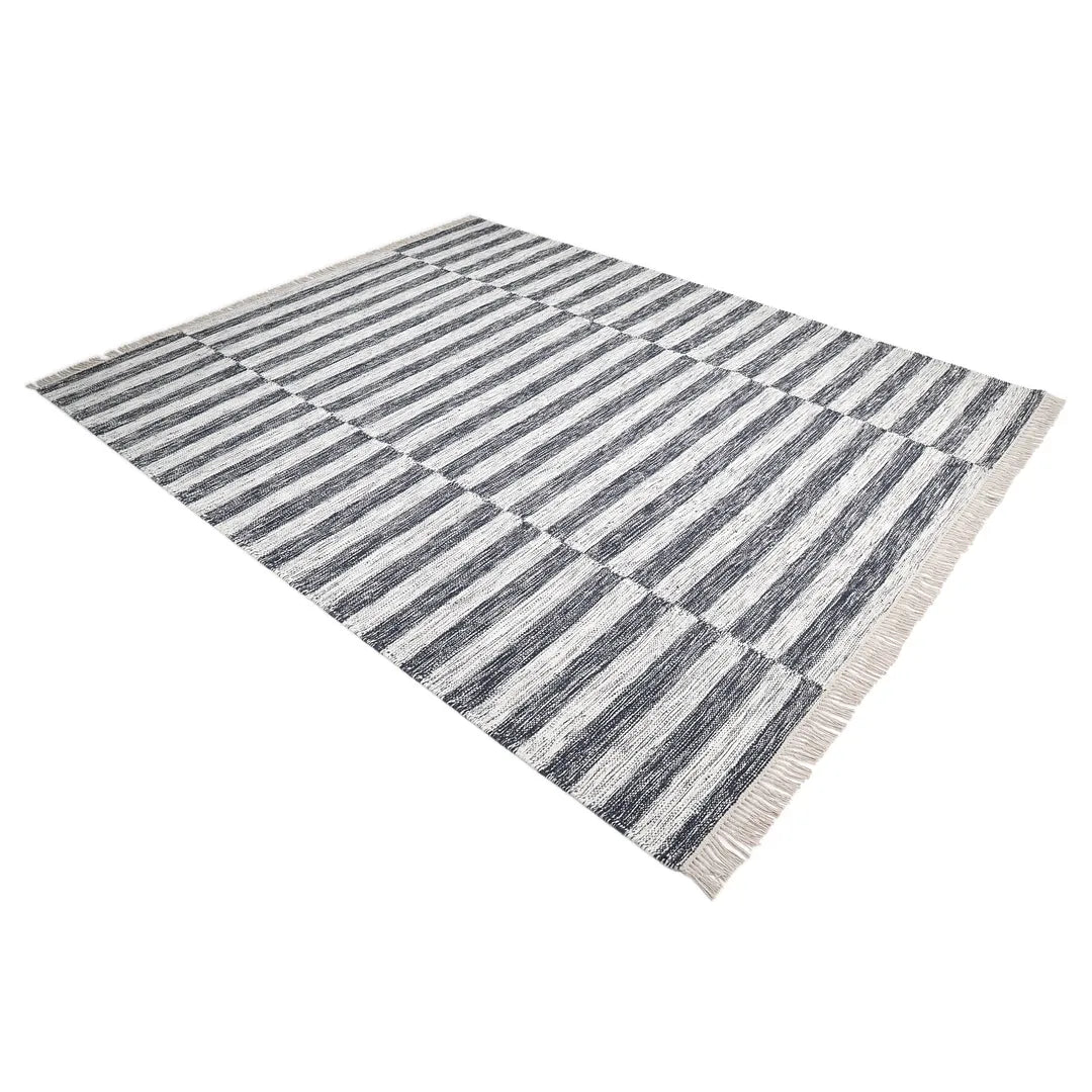 Solo Rugs - Louella Hand Woven Contemporary Flatweave Area Rug -