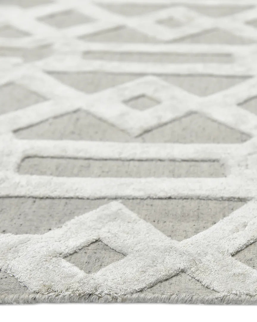 Solo Rugs - Rae Hand Loomed Contemporary Transitional Area Rug -
