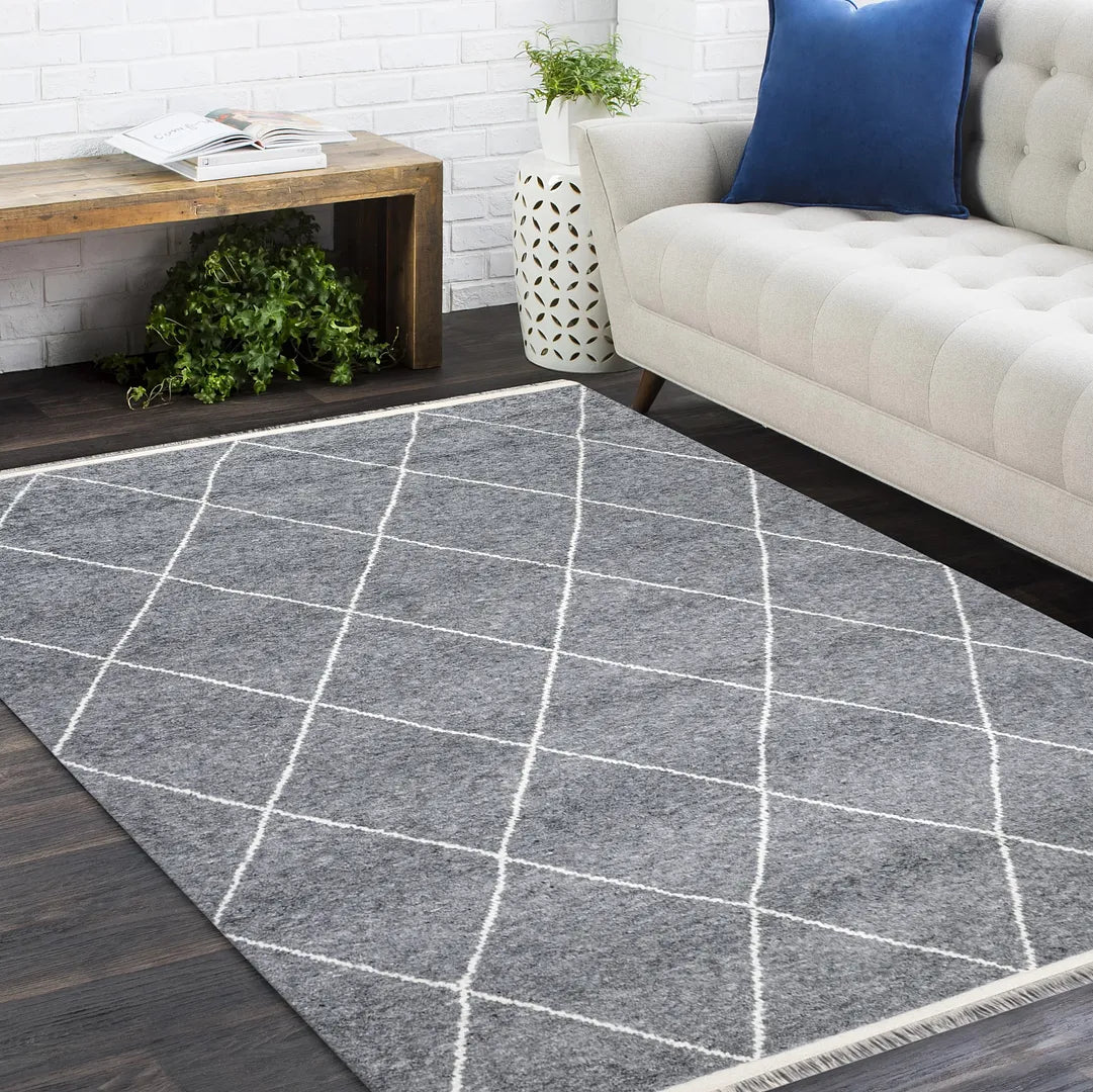 Solo Rugs - Wallis Hand-Knotted Bohemian Moroccan Area Rug -