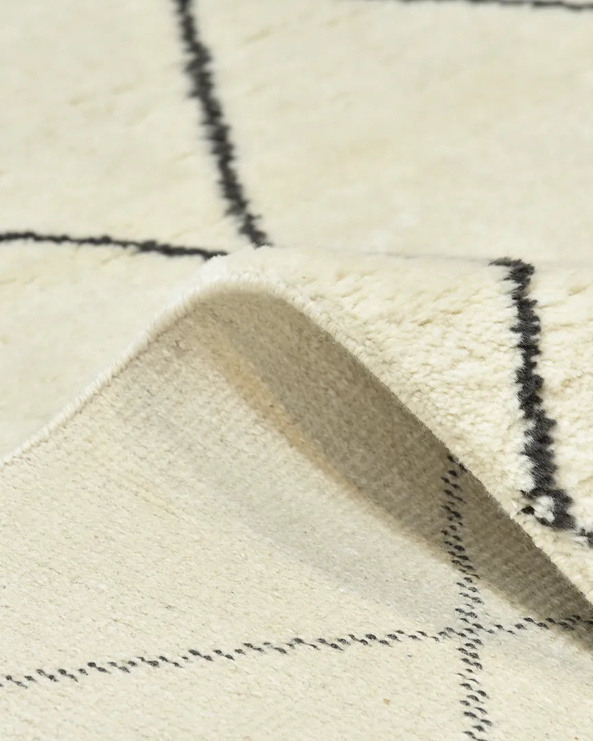 Solo Rugs - Wallis Hand-Knotted Bohemian Moroccan Area Rug -