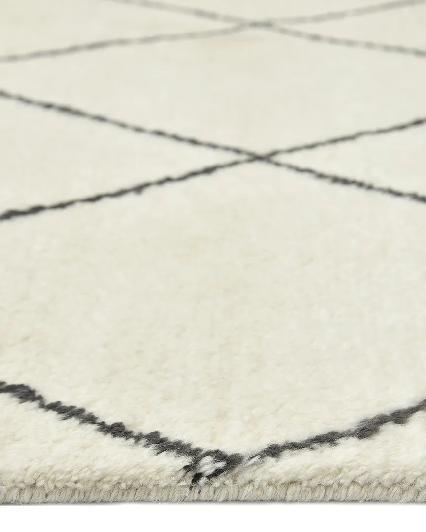 Solo Rugs - Wallis Hand-Knotted Bohemian Moroccan Area Rug -