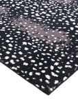 Solo Rugs - Louis Hand Knotted Contemporary Modern Animal Print Wool Black Area Rug -