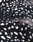 Solo Rugs - Louis Hand Knotted Contemporary Modern Animal Print Wool Black Area Rug -