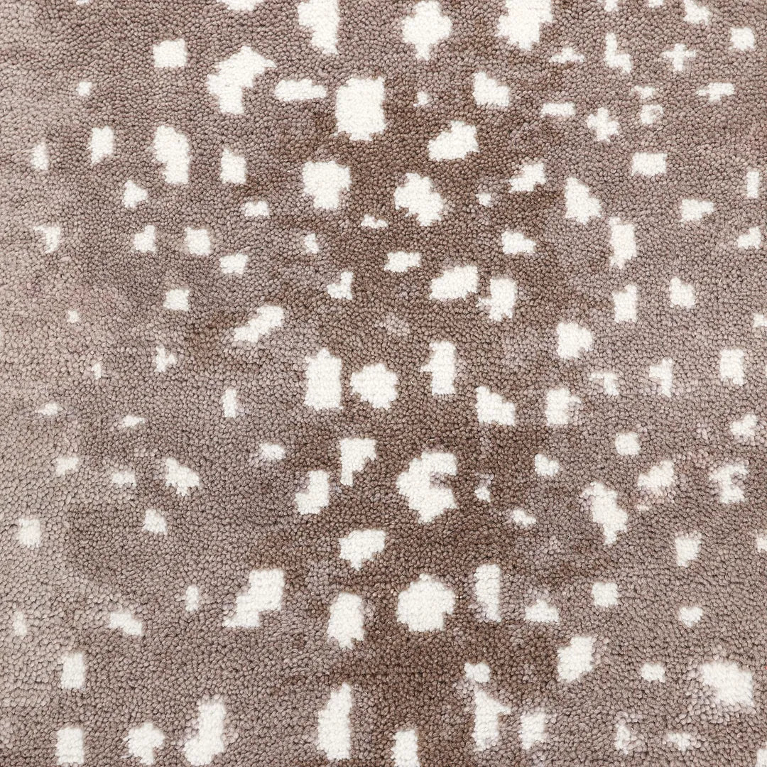 Solo Rugs - Louis Hand Knotted Contemporary Modern Animal Print Wool Black Area Rug -