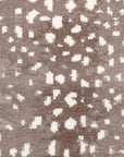 Solo Rugs - Louis Hand Knotted Contemporary Modern Animal Print Wool Black Area Rug -