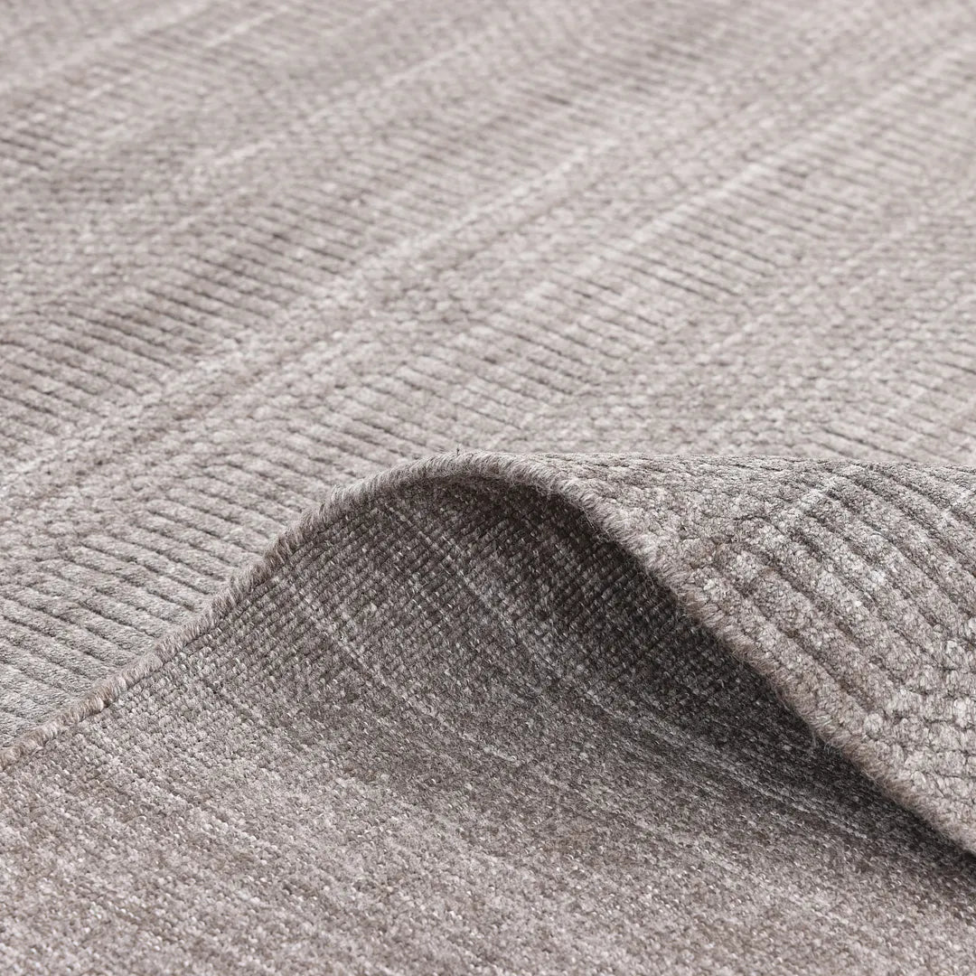 Solo Rugs - Sanam Hand Loomed Contemporary Solid Area Rug -