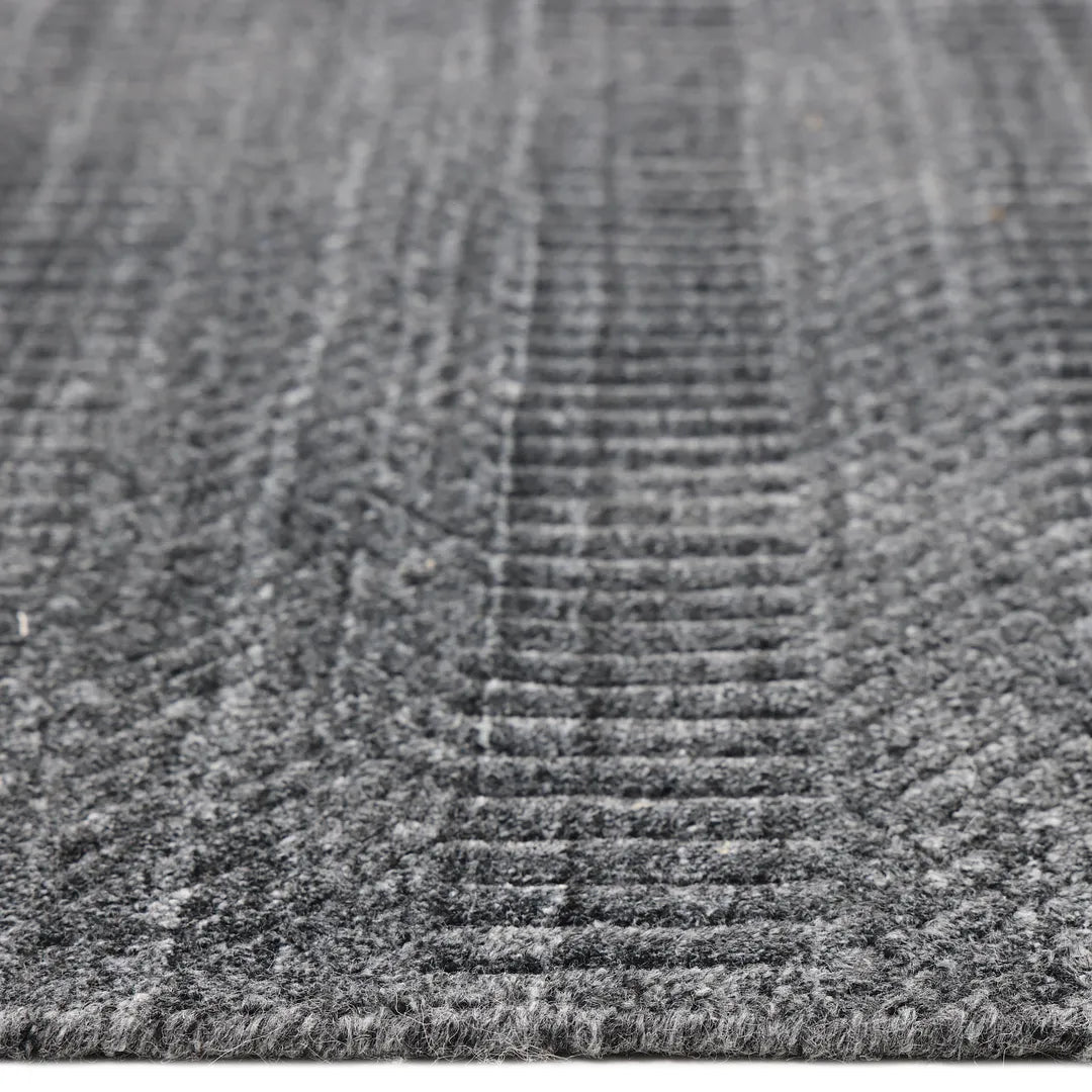Solo Rugs - Sanam Hand Loomed Contemporary Solid Area Rug -