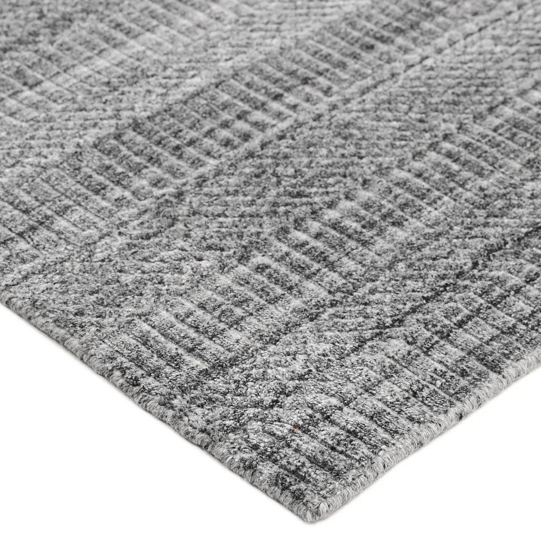 Solo Rugs - Sanam Hand Loomed Contemporary Solid Area Rug -