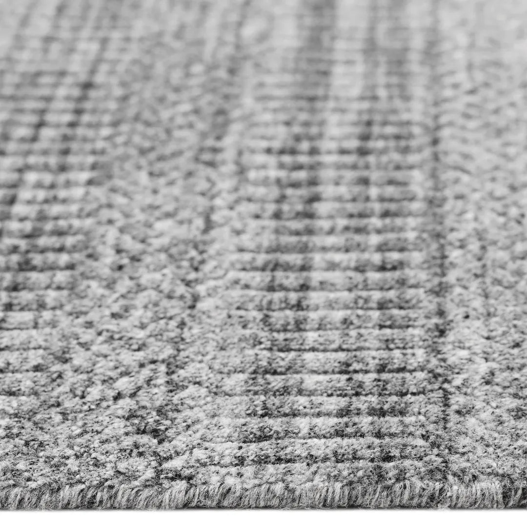 Solo Rugs - Sanam Hand Loomed Contemporary Solid Area Rug -