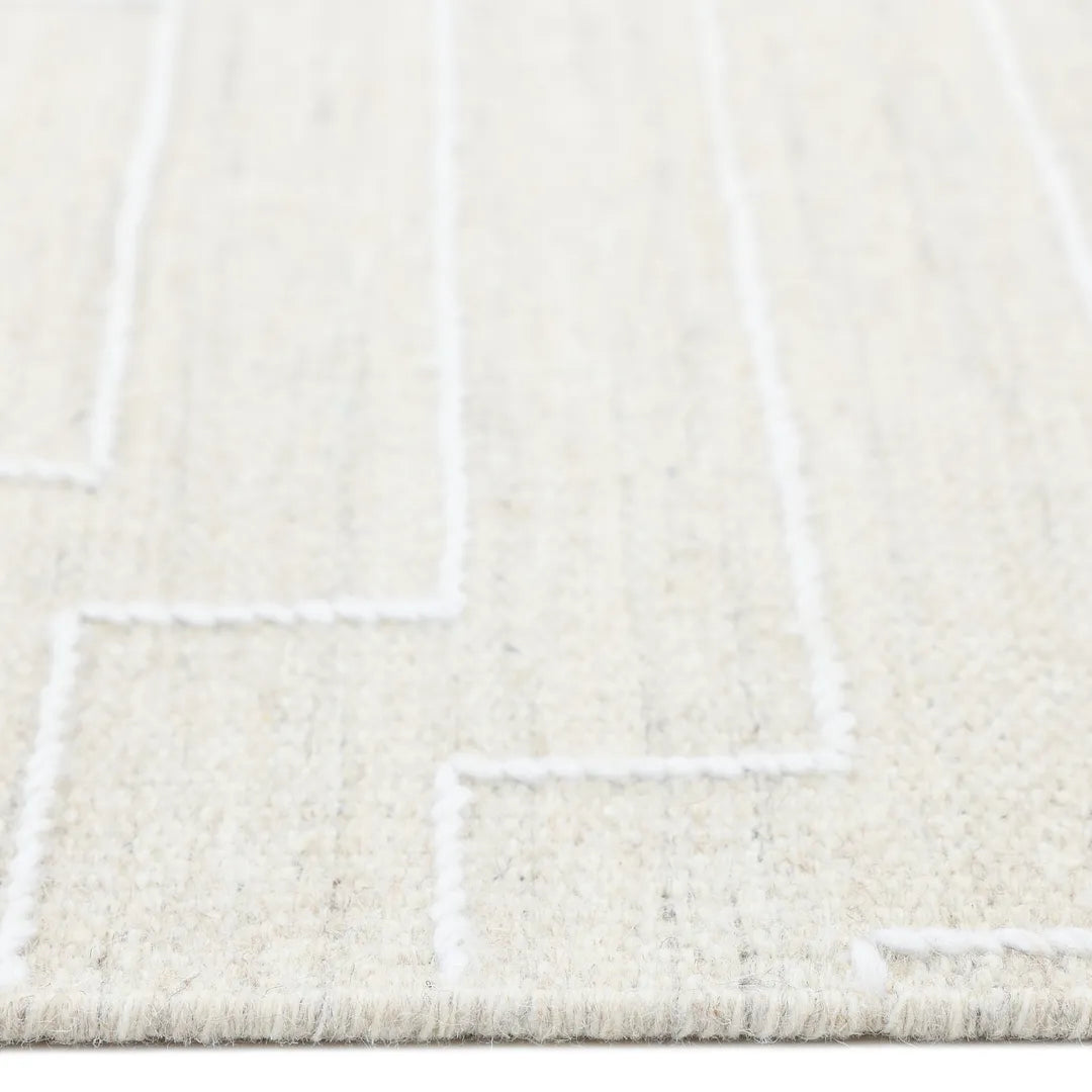 Solo Rugs - Barry Hand Woven Contemporary Flatweave Area Rug -