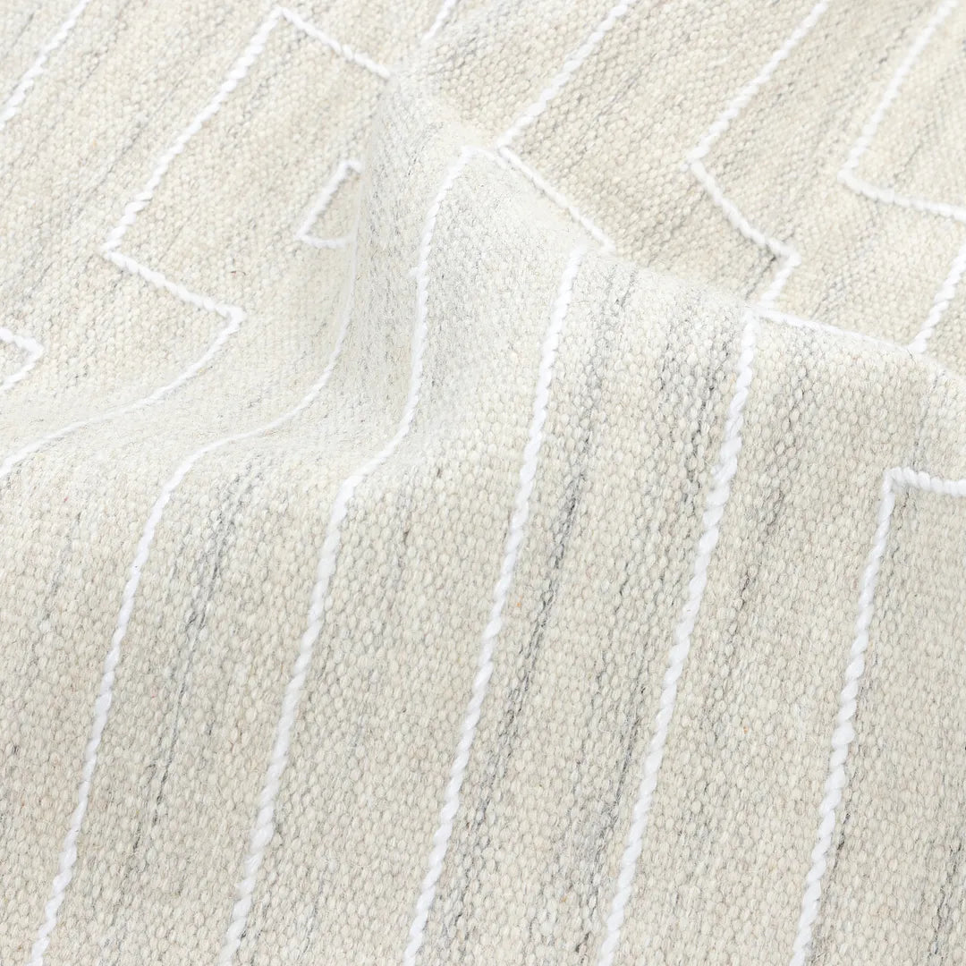 Solo Rugs - Barry Hand Woven Contemporary Flatweave Area Rug -