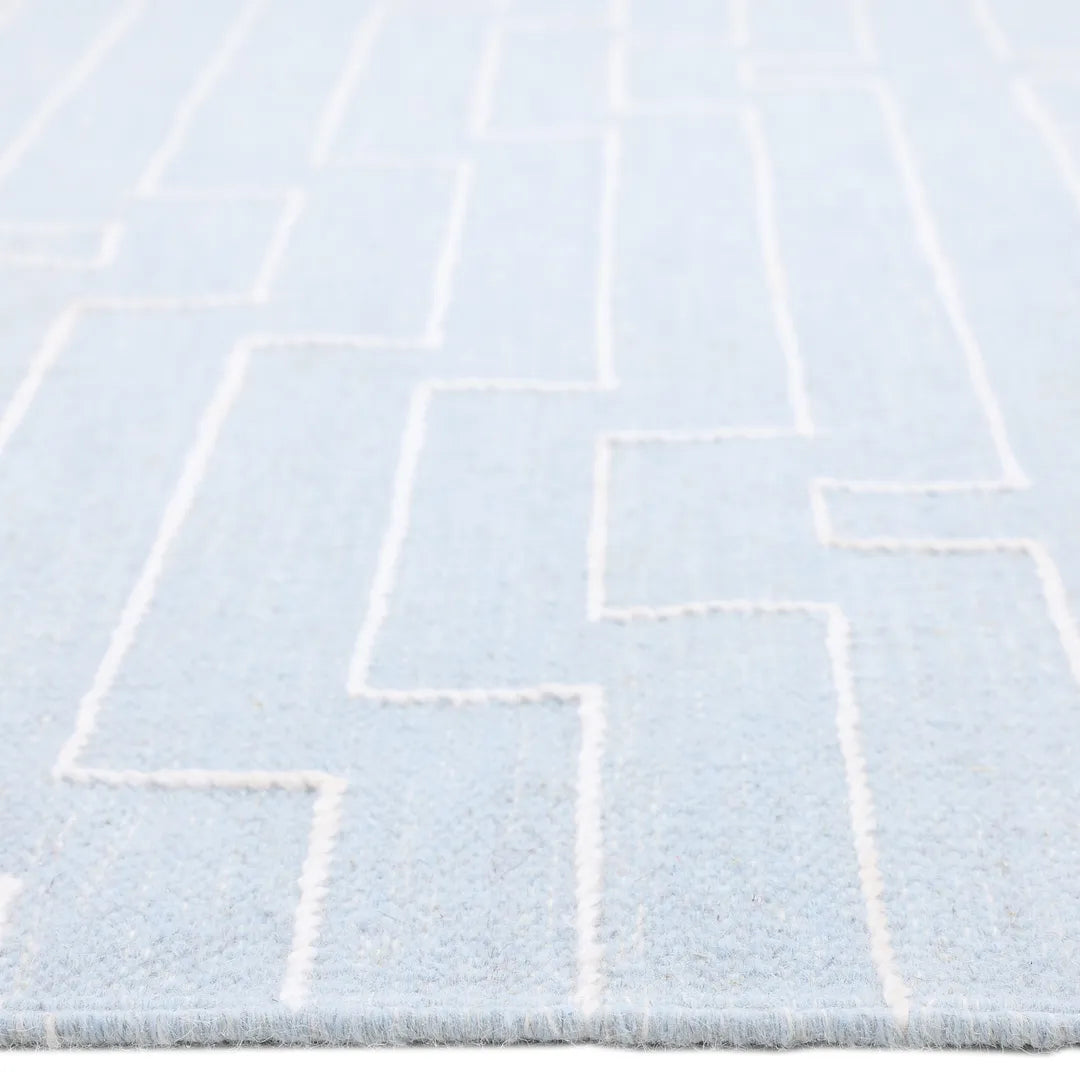 Solo Rugs - Barry Hand Woven Contemporary Flatweave Area Rug -