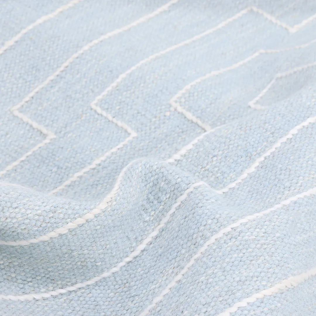 Solo Rugs - Barry Hand Woven Contemporary Flatweave Area Rug -