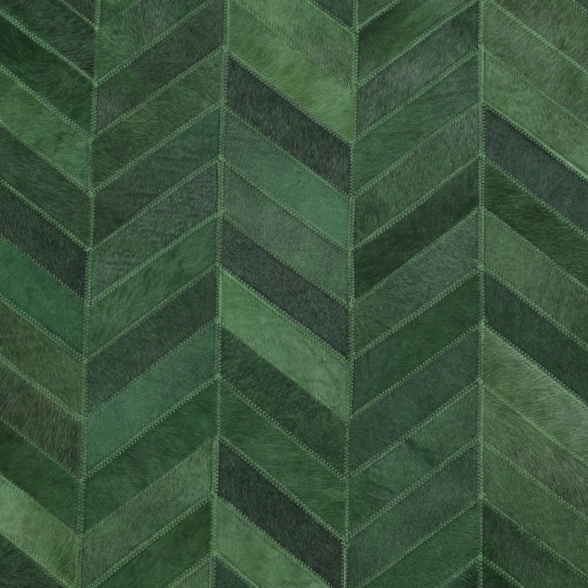 Solo Rugs - Meir Handmade Contemporary Cowhide Area Rug -