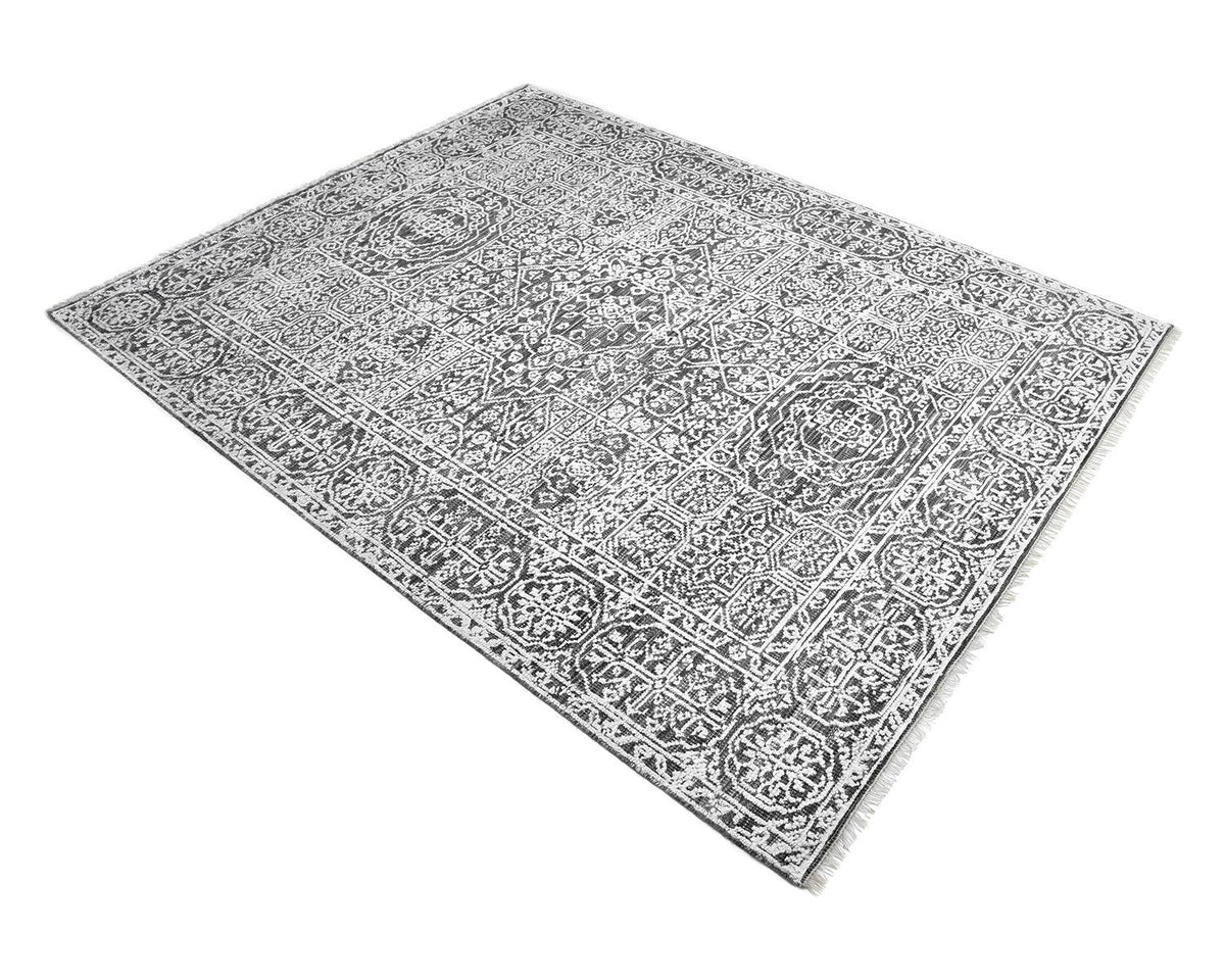 Solo Rugs - Charles Hand Loomed Contemporary Transitional Area Rug -