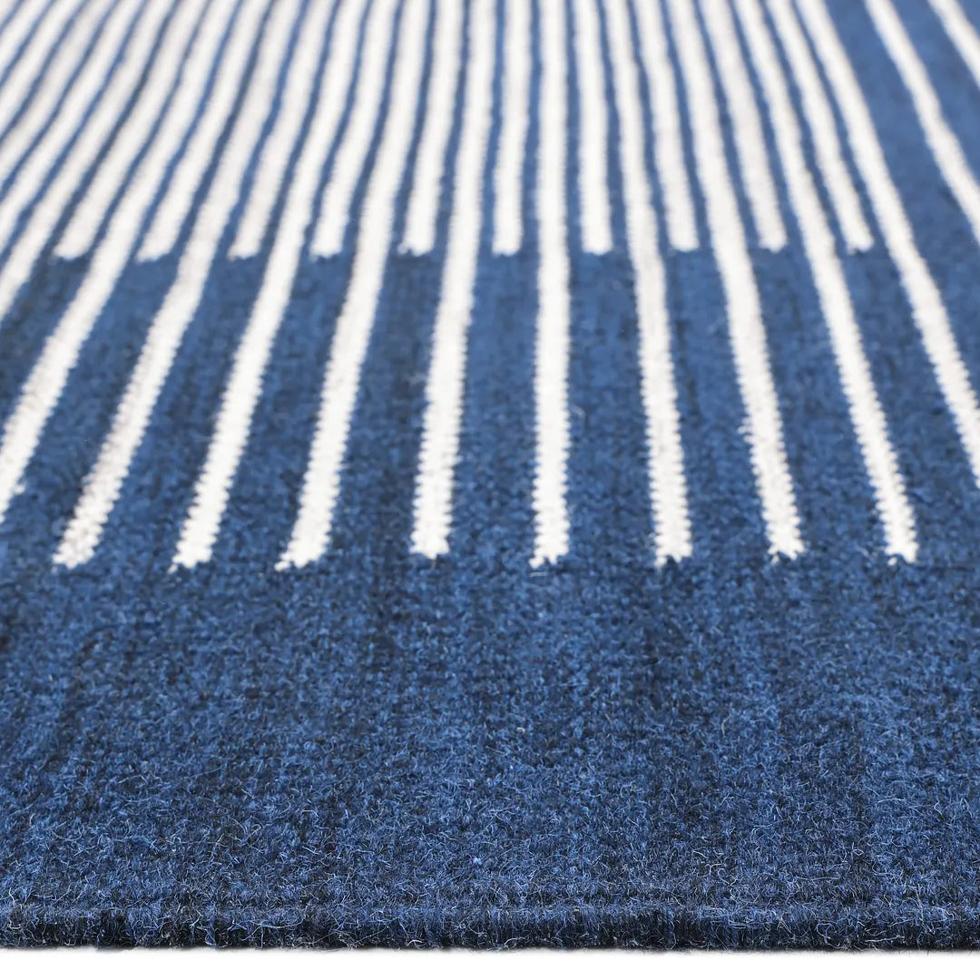 Solo Rugs - George Hand Woven Contemporary Flatweave Area Rug -