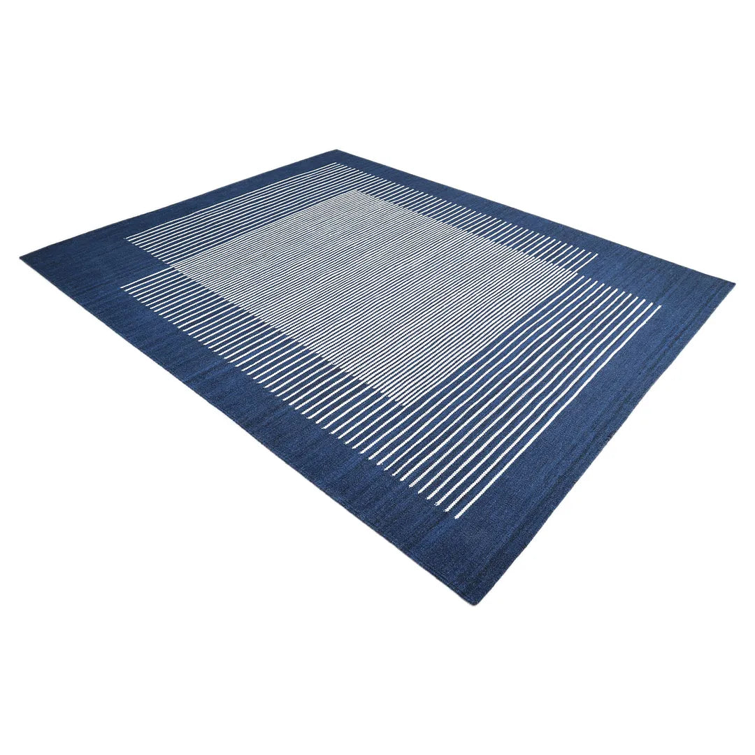Solo Rugs - George Hand Woven Contemporary Flatweave Area Rug -