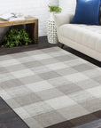Solo Rugs - Carrie Hand Woven Contemporary Flatweave Area Rug -
