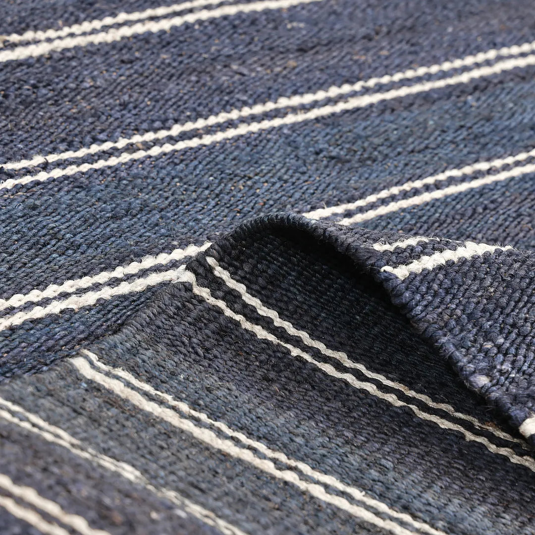 Solo Rugs - Lilly Hand Woven Contemporary Transitional Jute Area Rug -