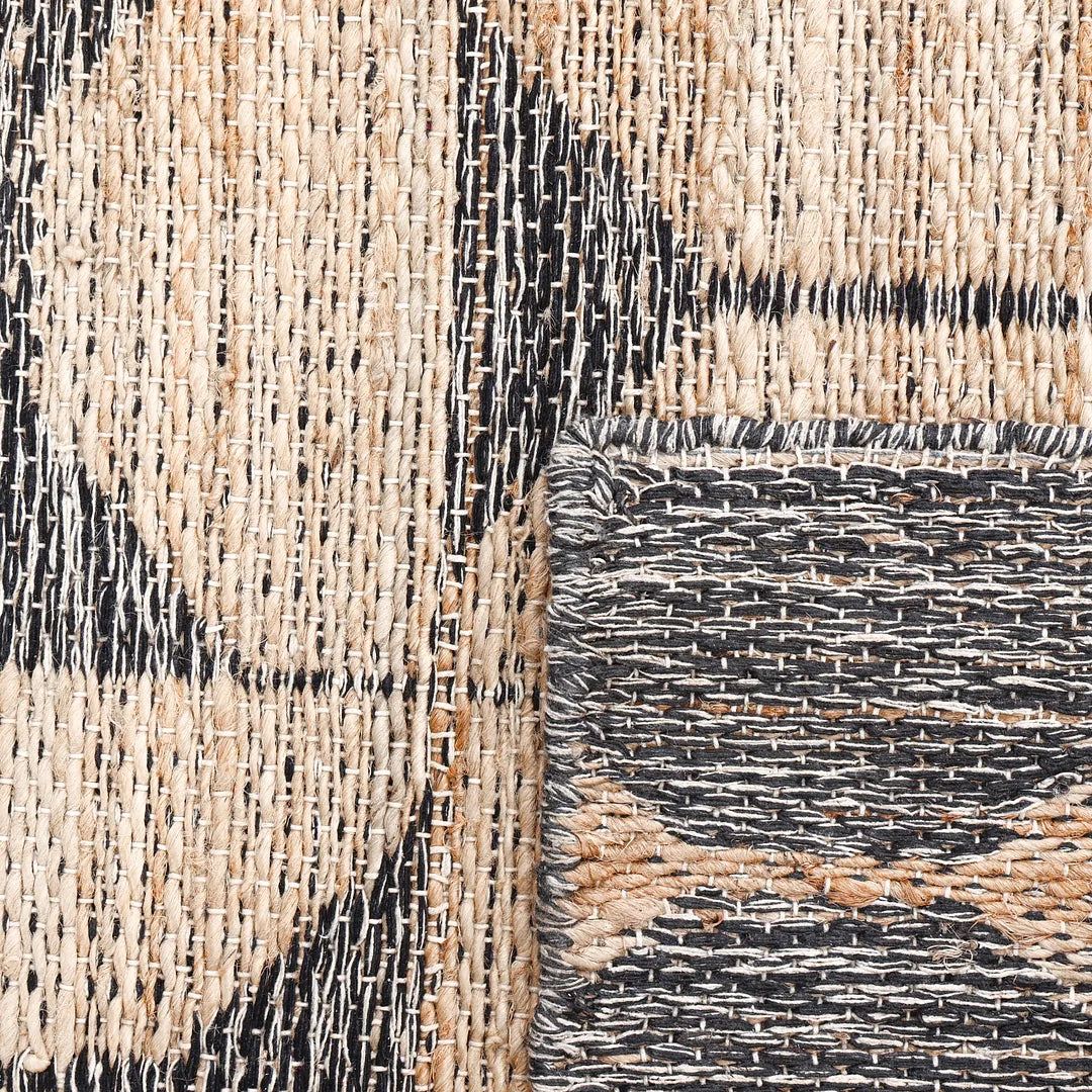 Solo Rugs - Elle Hand Woven Contemporary Transitional Jute Runner -