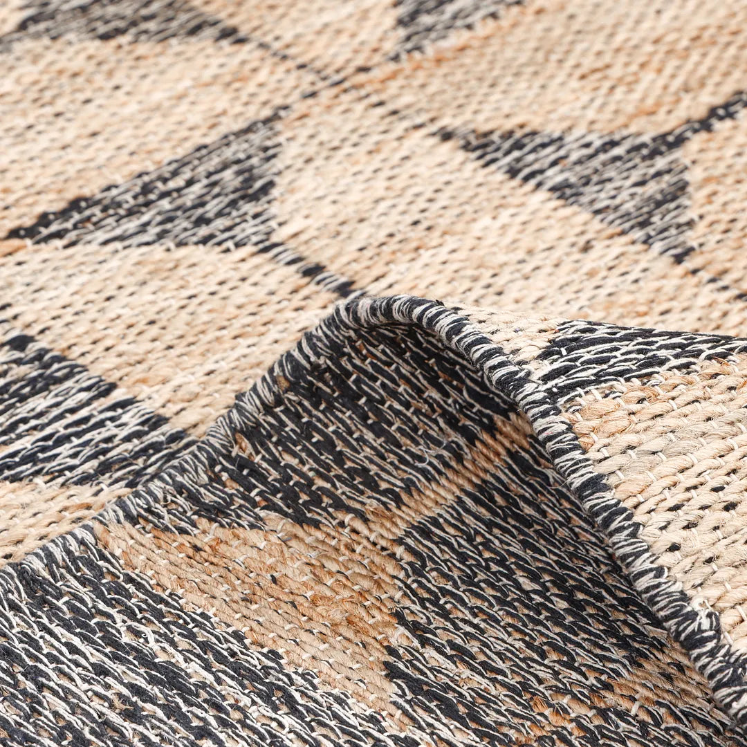 Solo Rugs - Elle Hand Woven Contemporary Transitional Jute Runner -