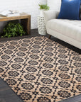 Solo Rugs - Edith Hand Woven Contemporary Transitional Jute Area Rug -