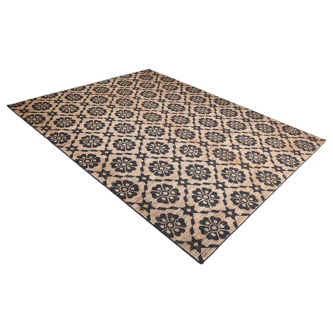Solo Rugs - Edith Hand Woven Contemporary Transitional Jute Area Rug -